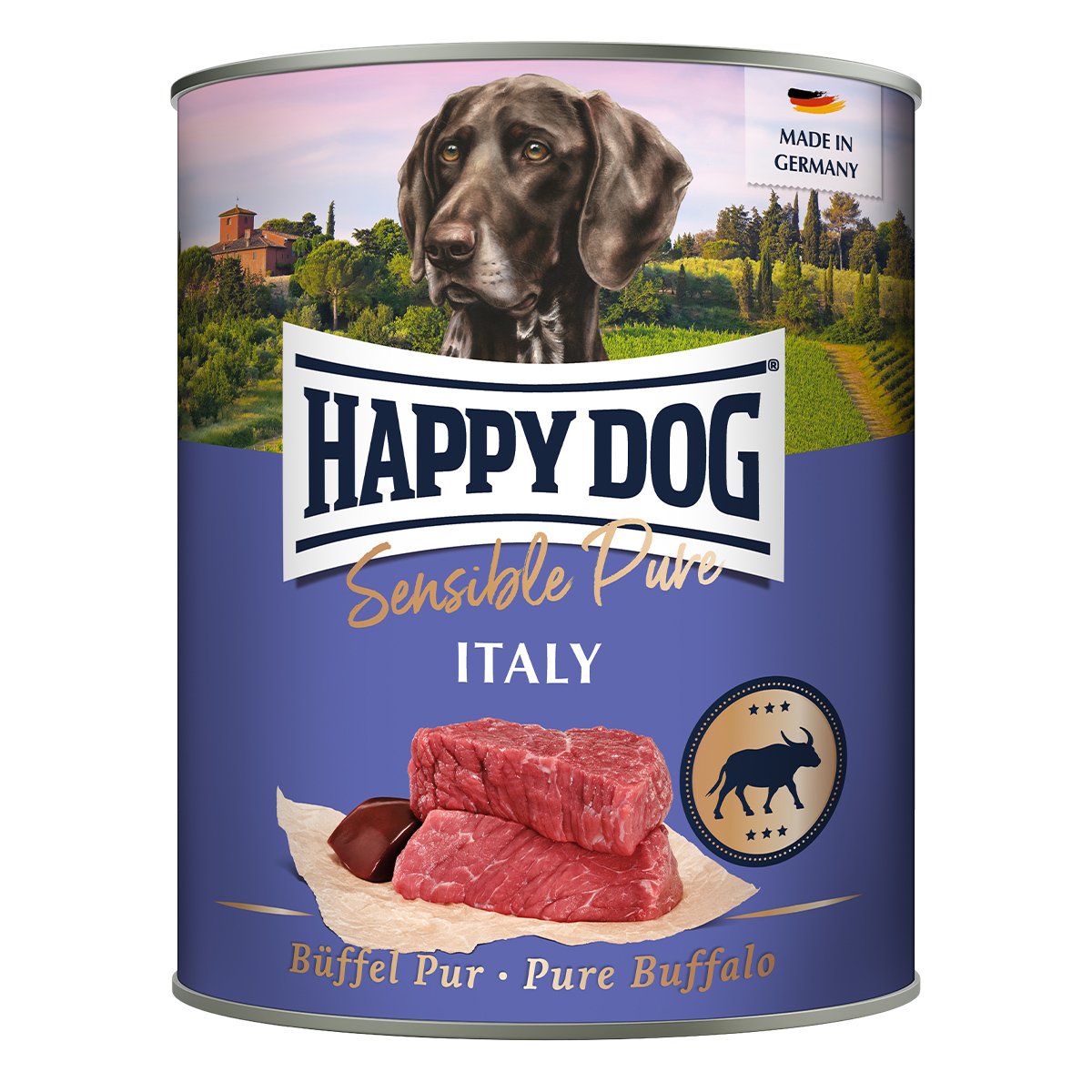Happy Dog Sensible Pure Italy (Büffel) 24x800g