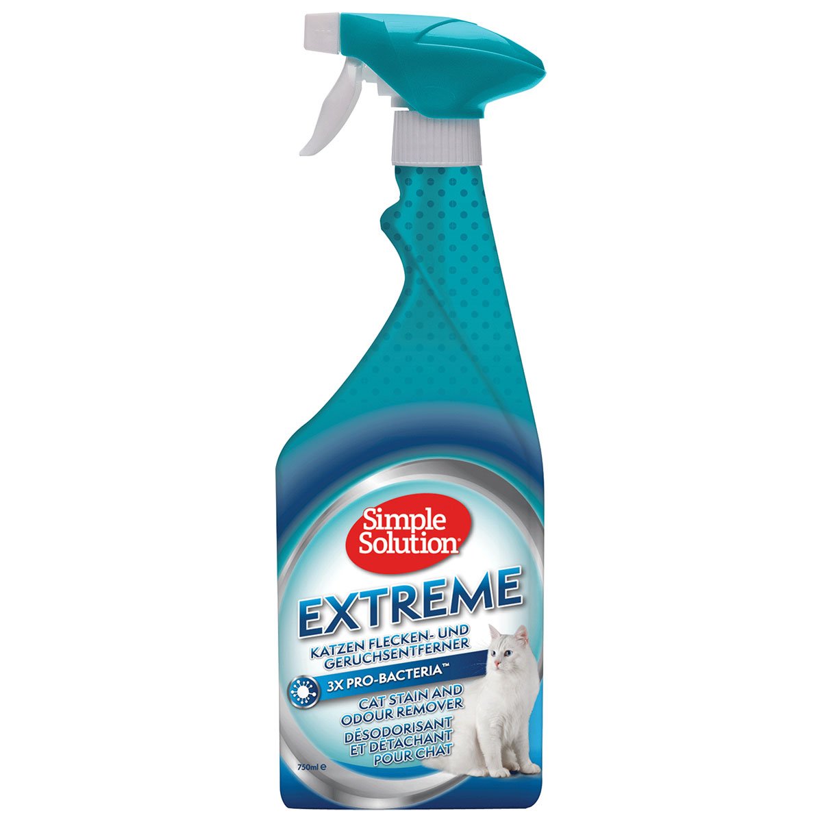 Simple Solution Extreme Flecken- und Geruchsentferner für Katzen 750ml