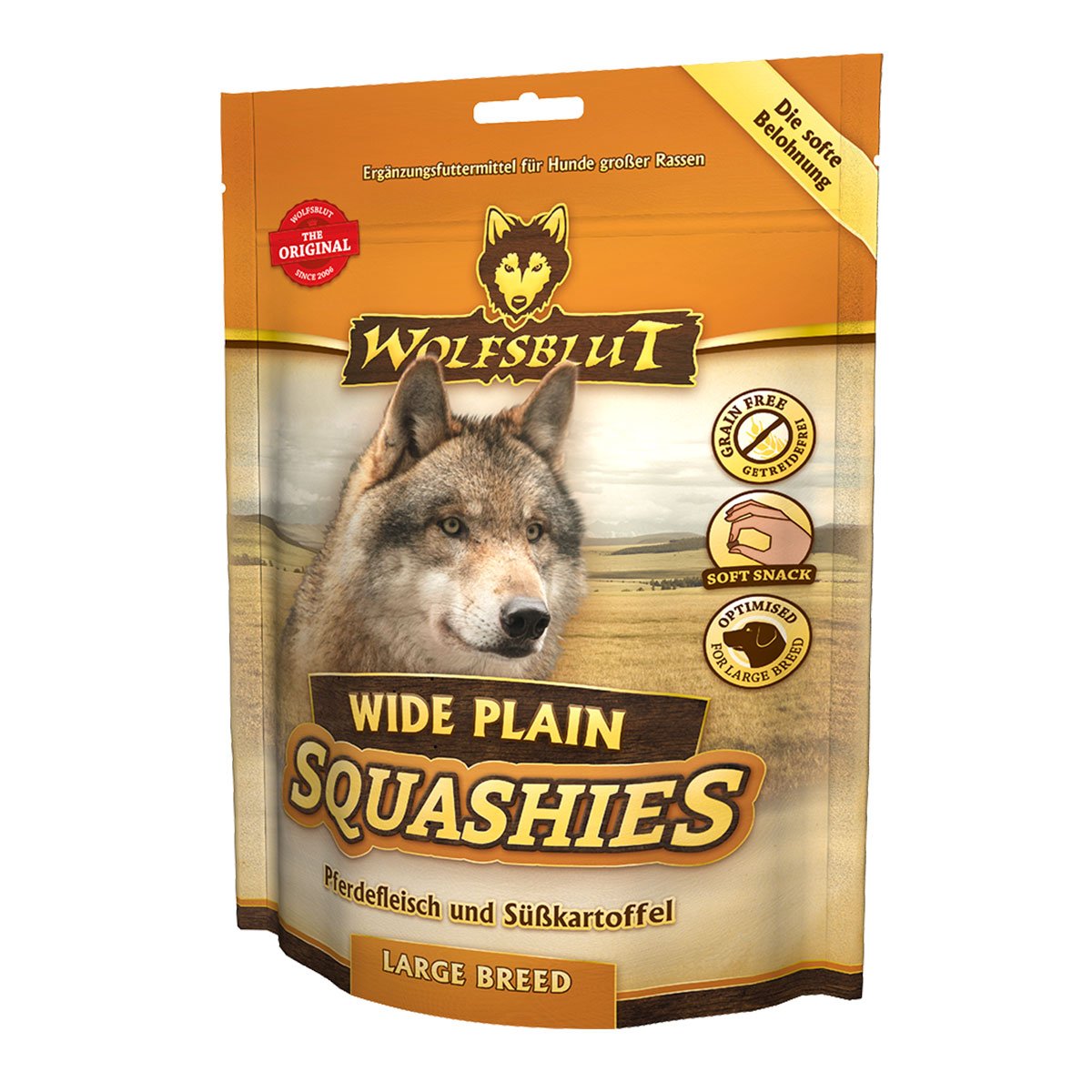 Wolfsblut Squashies Wide Plain Large Breed 6x300g