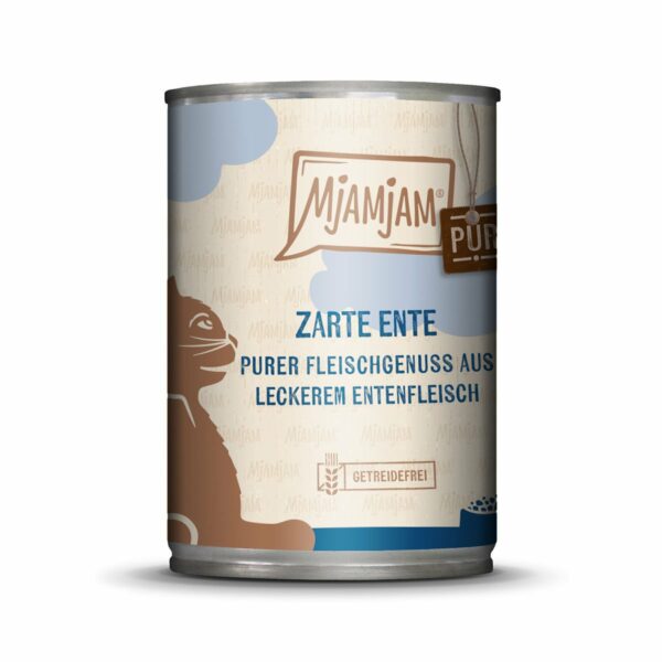 MjAMjAM - purer Fleischgenuss - zarte Ente pur 6x400g