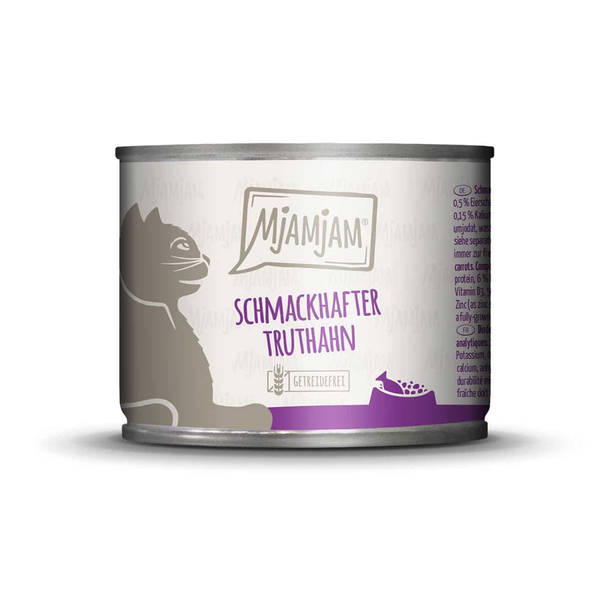 MjAMjAM - schmackhafter Truthahn an leckeren Möhrchen 6x200g