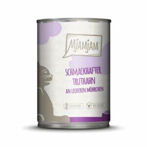 MjAMjAM - schmackhafter Truthahn an leckeren Möhrchen 24x400g