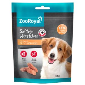 ZooRoyal Saftige Würstchen 12x60g