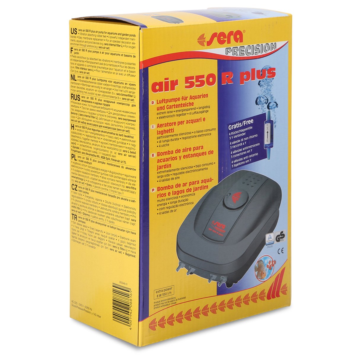 Sera Air 550 R plus Luftpumpe