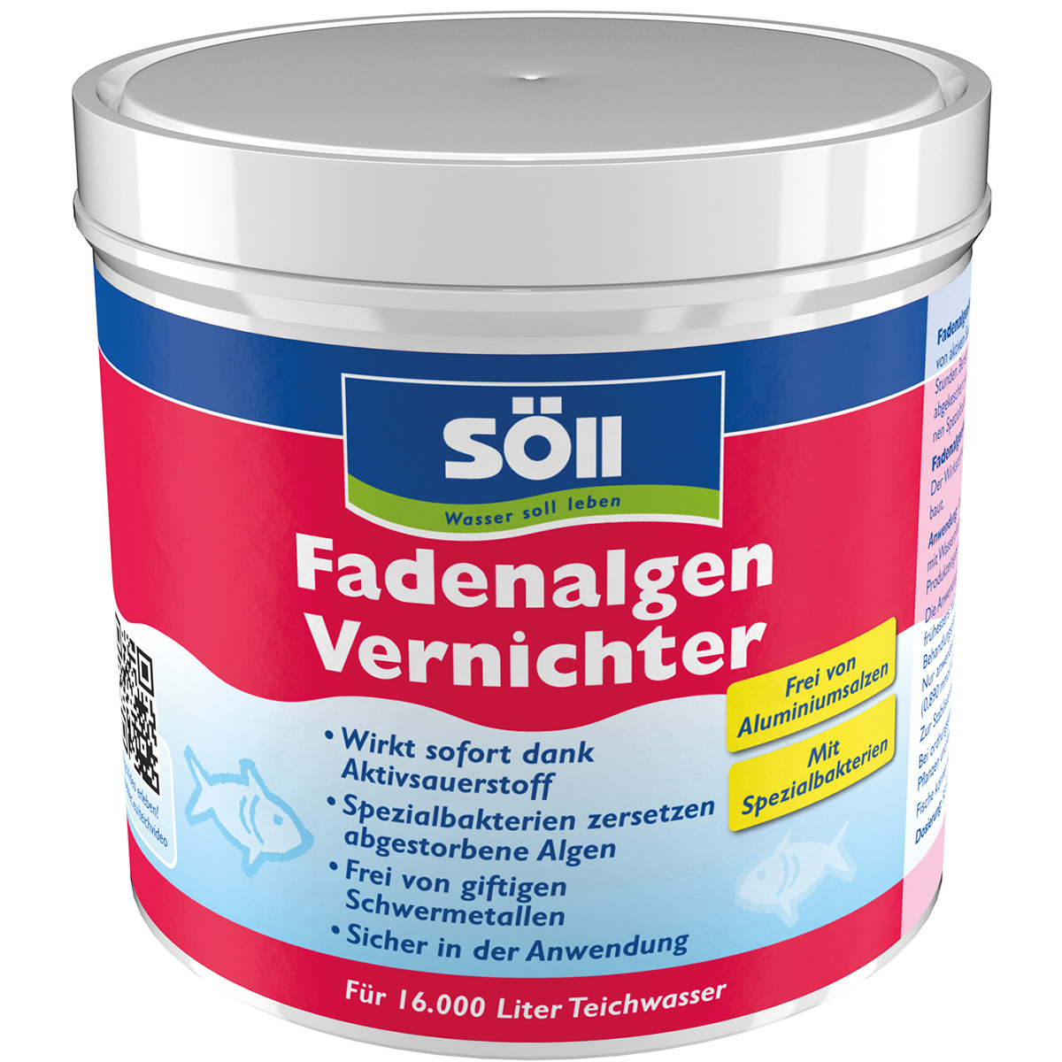 Söll Fadenalgenvernichter mit Spezialbakterien 500g