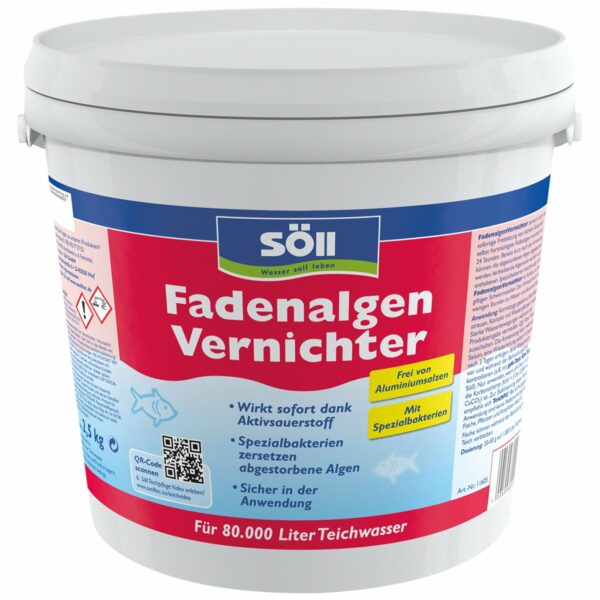 Söll Fadenalgenvernichter mit Spezialbakterien 2