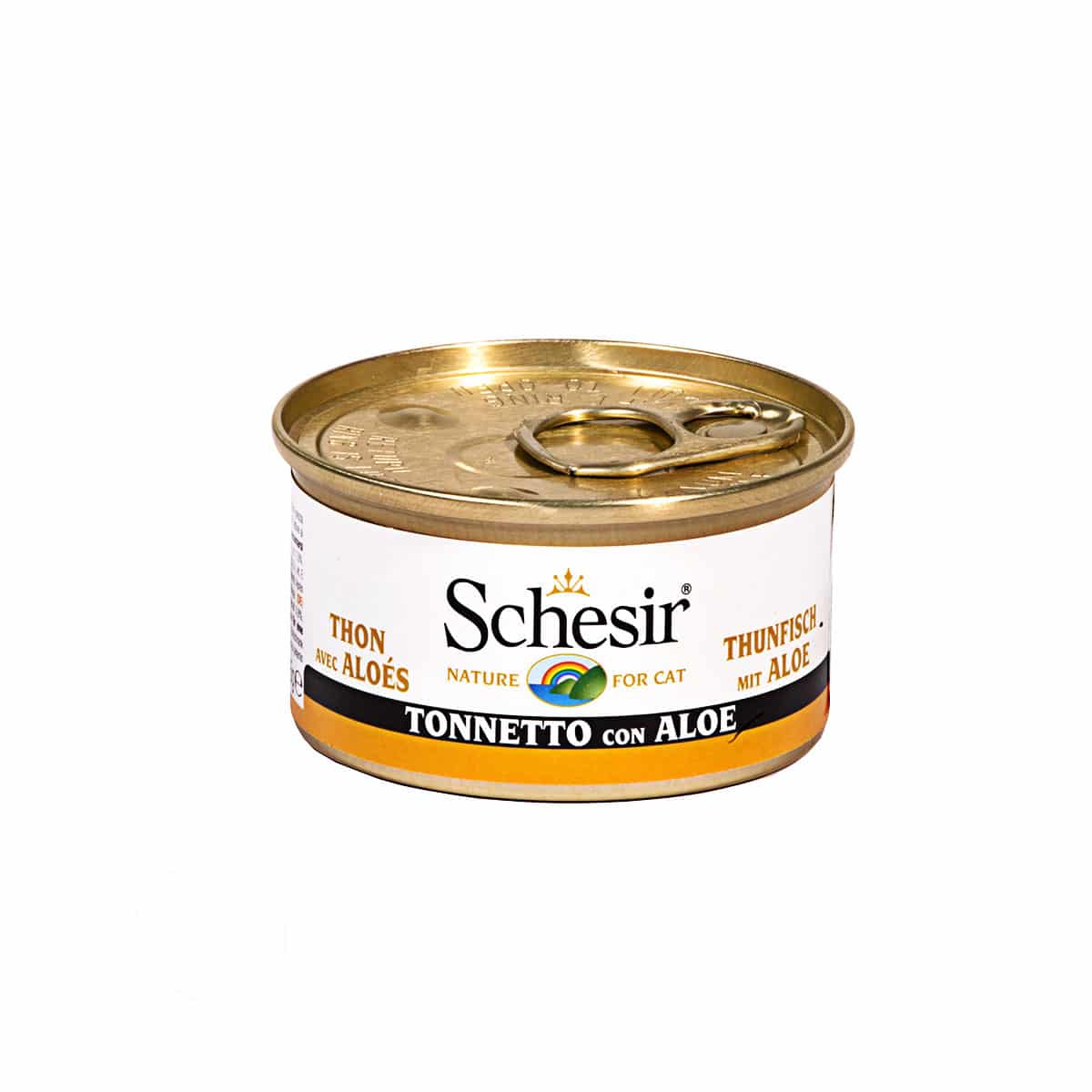 Schesir Katzenfutter in Gelee Thunfisch mit Aloe 24x85g