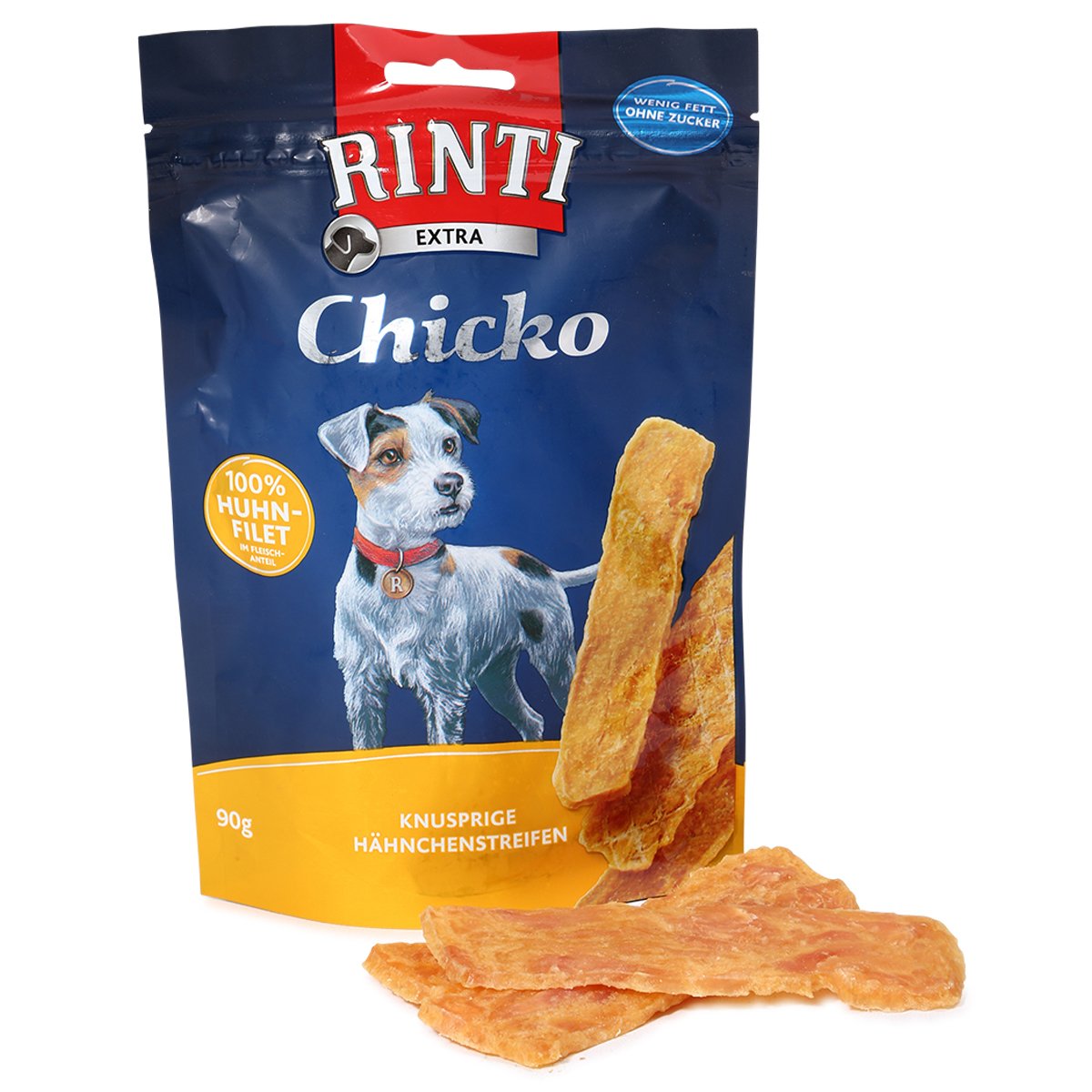 Rinti Hundesnack Extra Chicko 100% Huhnfilet 6x90g