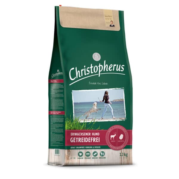 Christopherus Getreidefrei Hirsch und Kartoffel 2x12kg