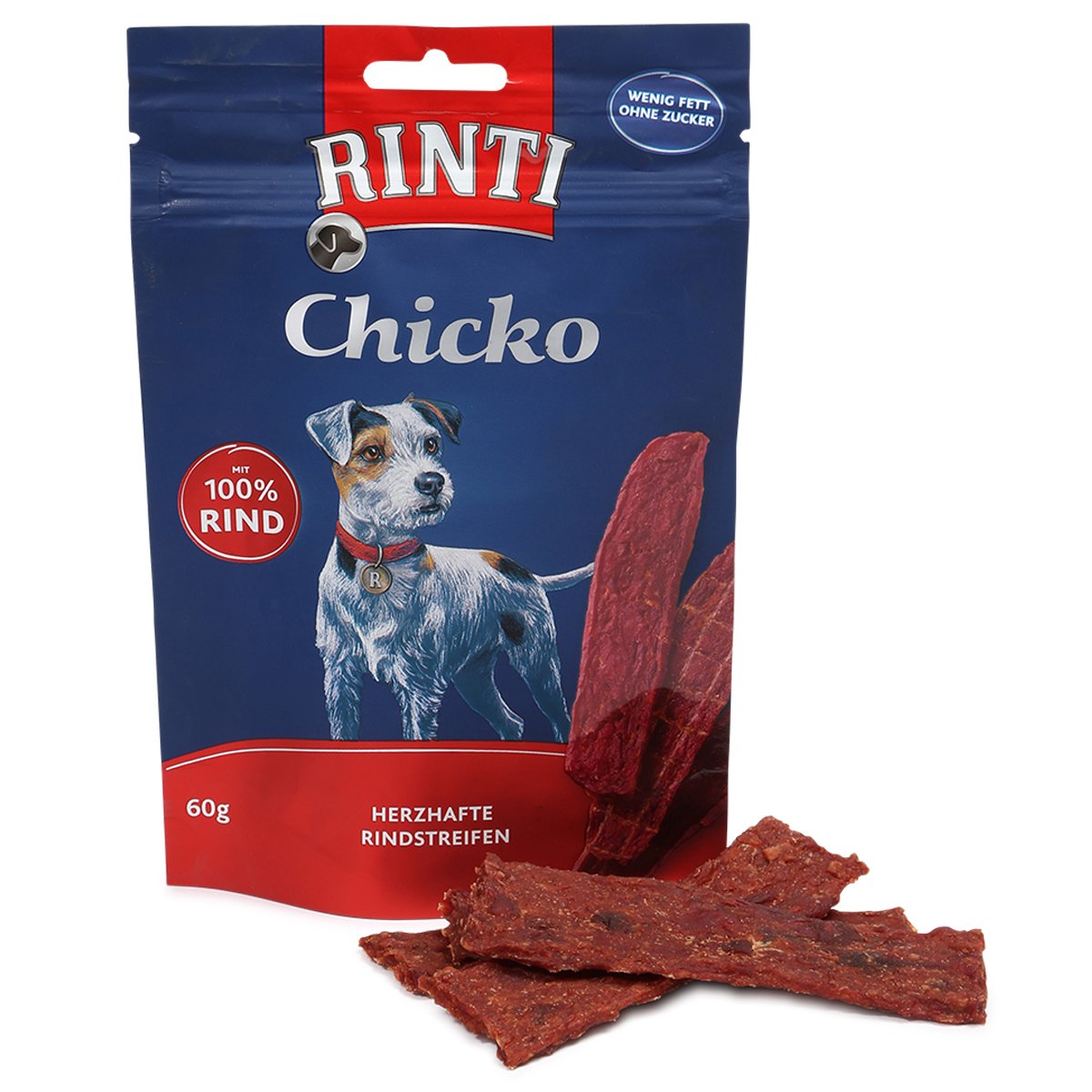 Rinti Extra Chicko Rind Hundesnack 60g