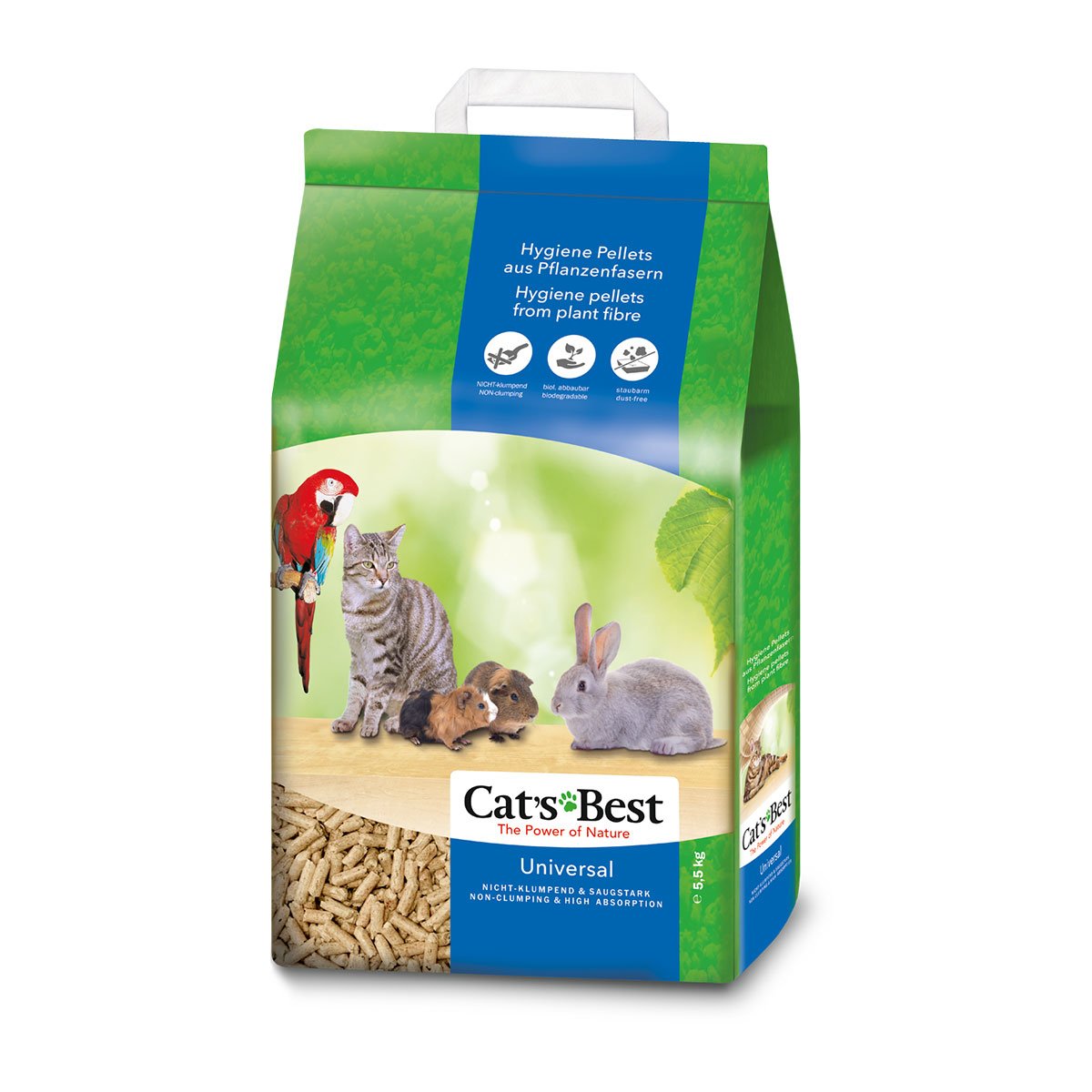 Cats Best Universal Pflanzenfaserstreu 20l