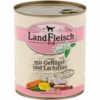 Landfleisch Dog Pur Geflügel & Lachsfilet 6x800g