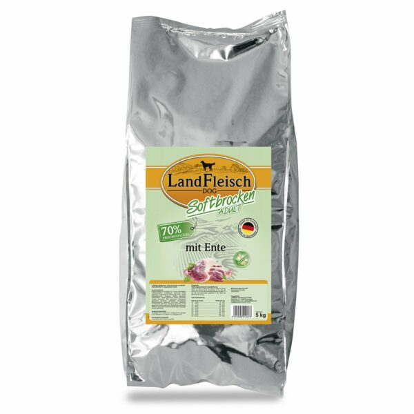 Landfleisch Dog Softbrocken mit Ente 5kg