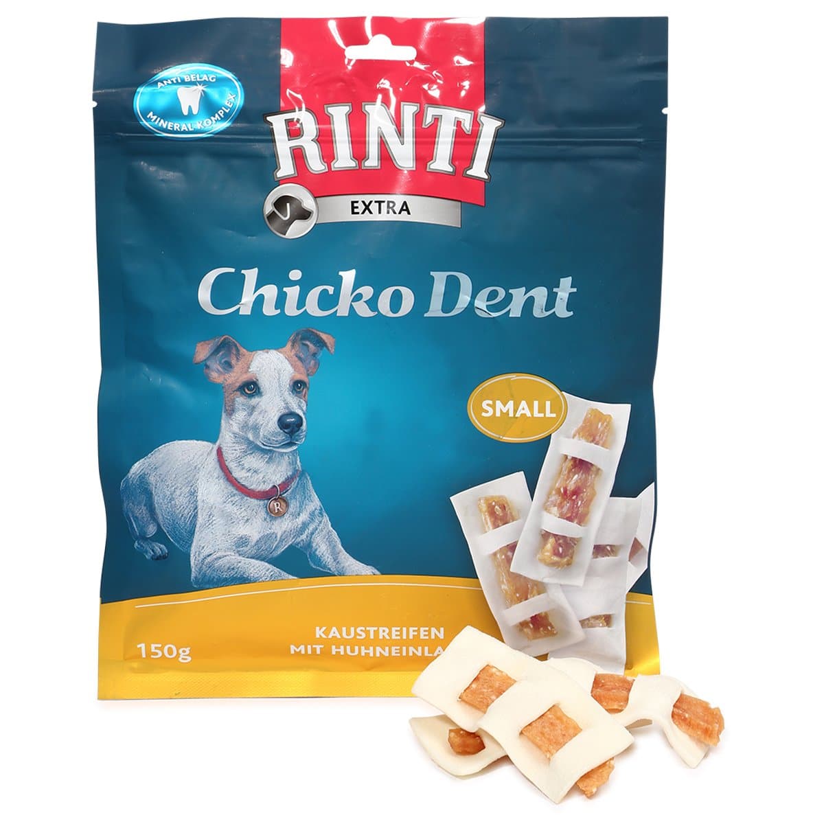 Rinti Hundesnack Chicko Dent Huhn SMALL 3x150g