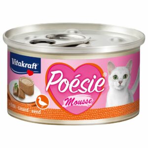 Vitakraft Katzenfutter Poésie Mousse Ente 48x85g