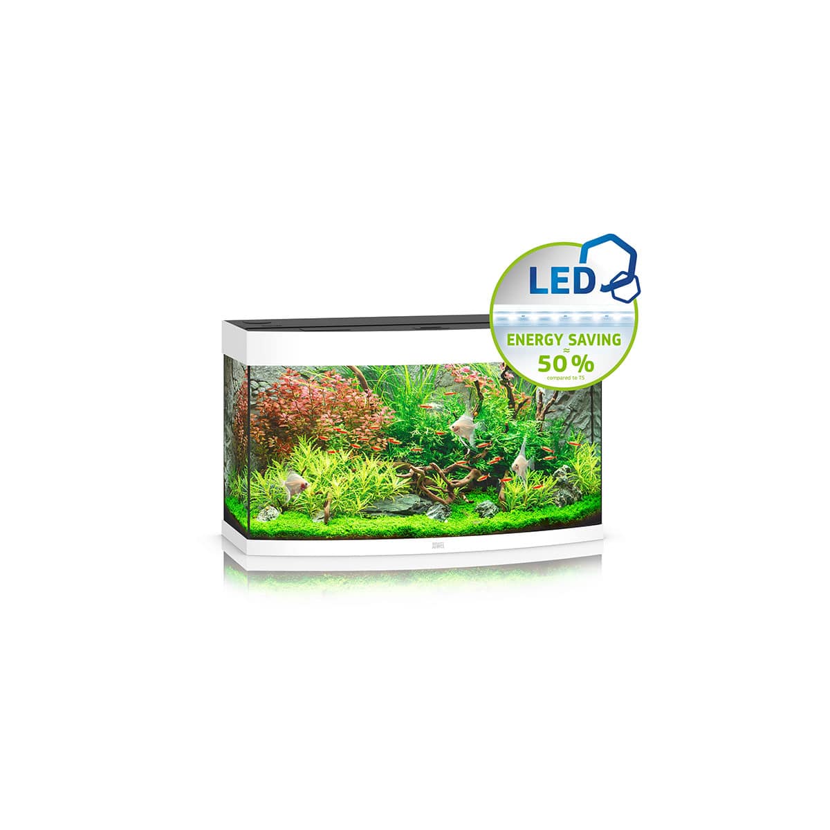 Juwel Komplett-Aquarium Vision 180 LED ohne Unterschrank weiß