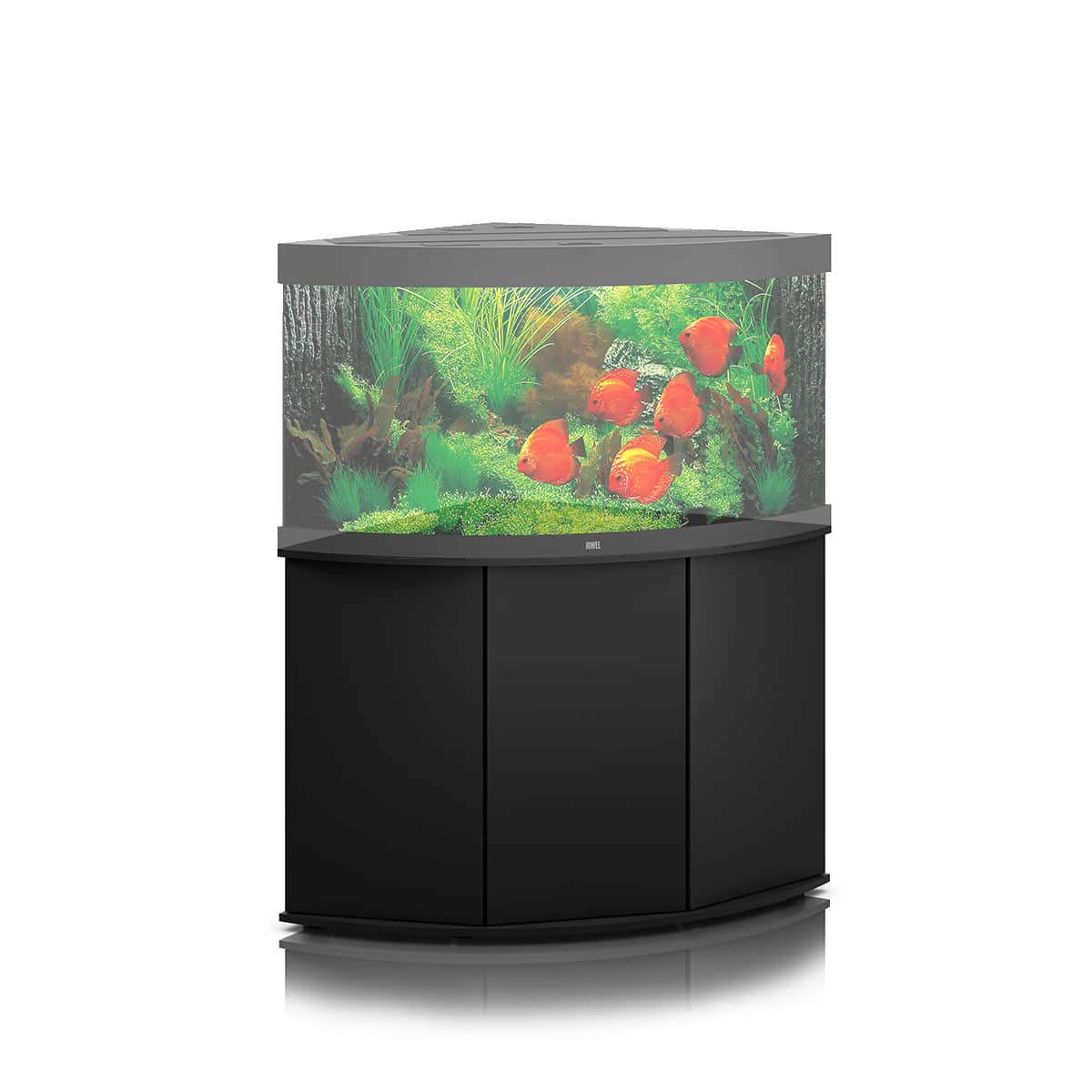 Juwel Eck-Aquarium Unterschrank SBX für Trigon 350 schwarz