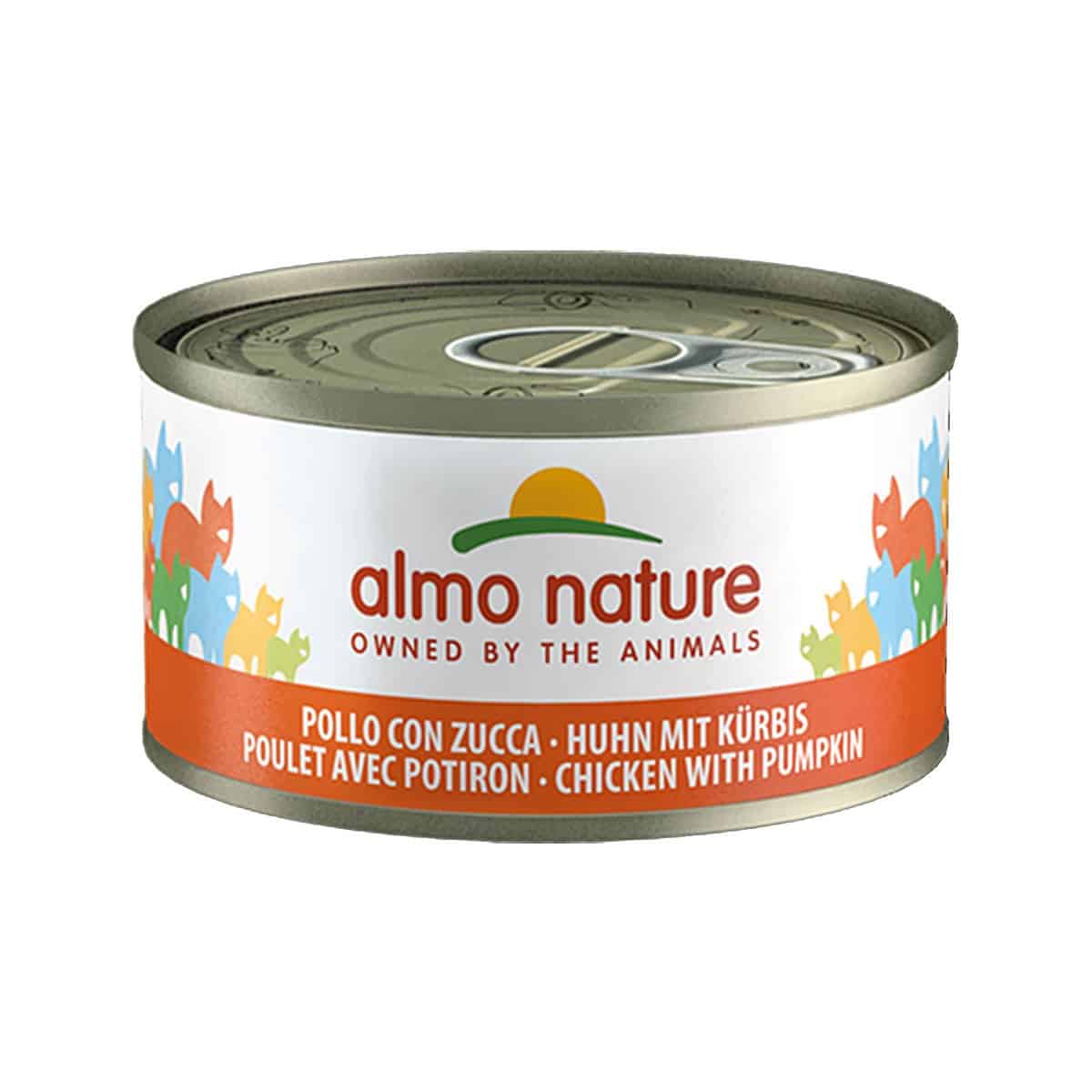 Almo Nature Cat Megapack Huhn mit Kürbis 6x70g