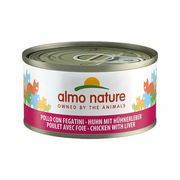 Almo Nature Cat Megapack Huhn und Leber 24x70g