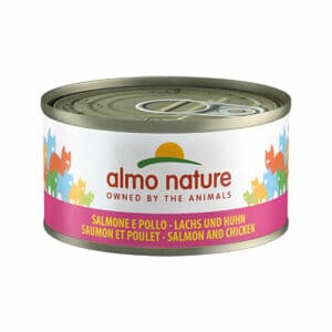 Almo Nature Cat Megapack Lachs und Huhn 24x70g