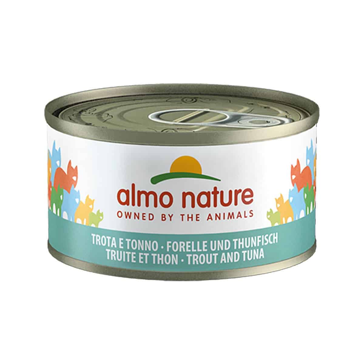 Almo Nature Cat Megapack Forelle und Thunfisch 24x70g