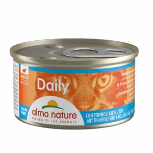 Almo Nature PFC Daily Menu Cat Mousse mit Thunfisch und Kabeljau 24x85g