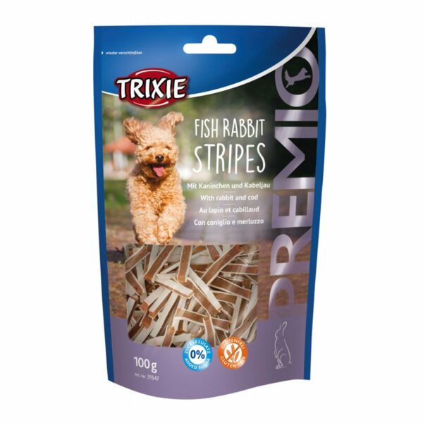 Trixie PREMIO Fish Rabbit Stripes 5x100g