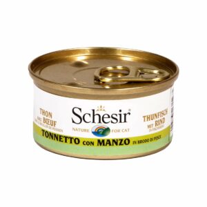 Schesir Cat Brühe Thunfisch & Rind 24x70g