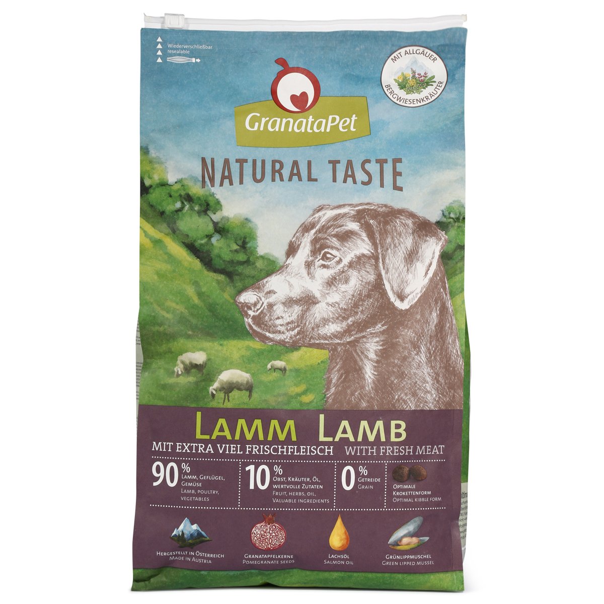 GranataPet Natural Taste Adult Lamm 4kg