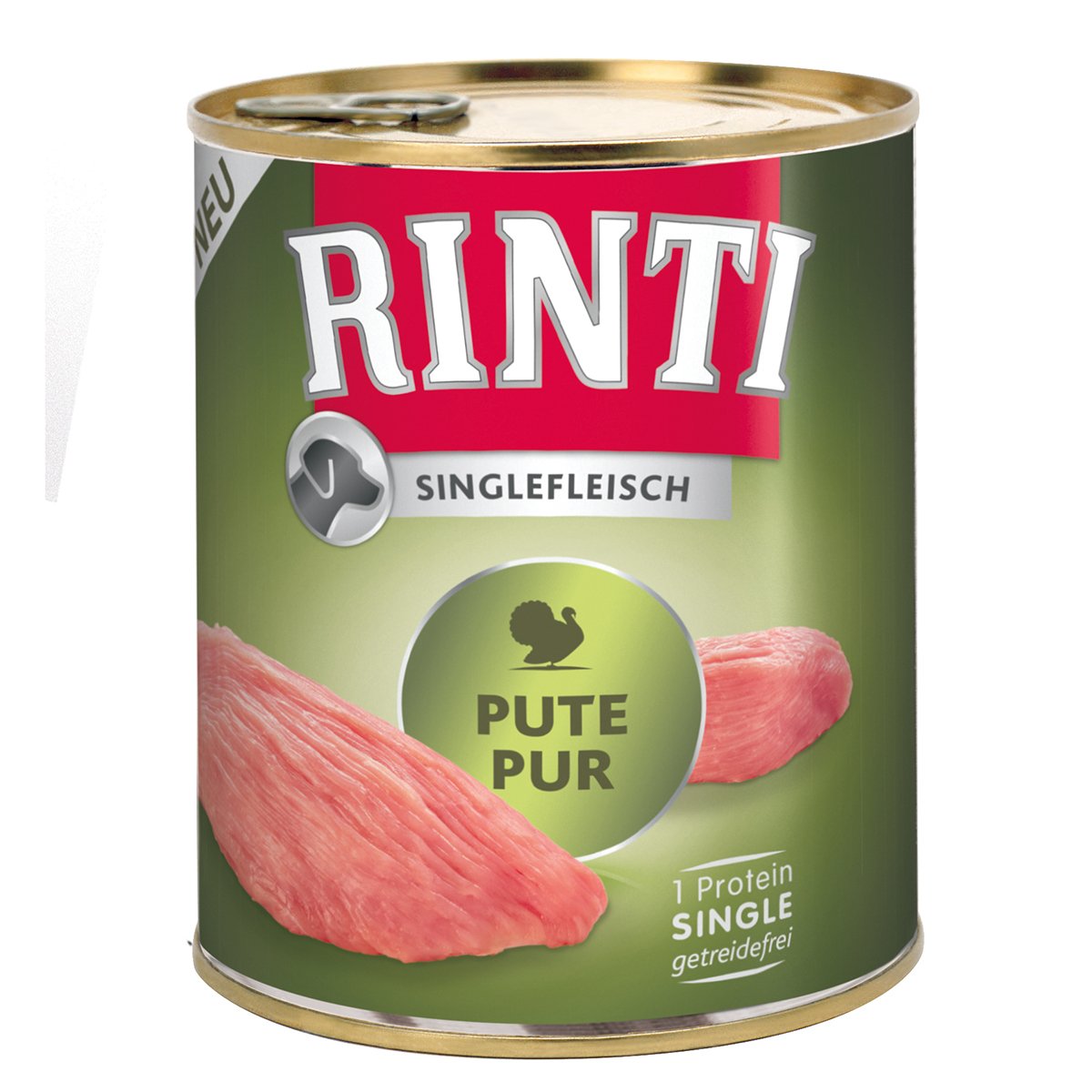 Rinti Singlefleisch Exclusive Pute pur 12x800g