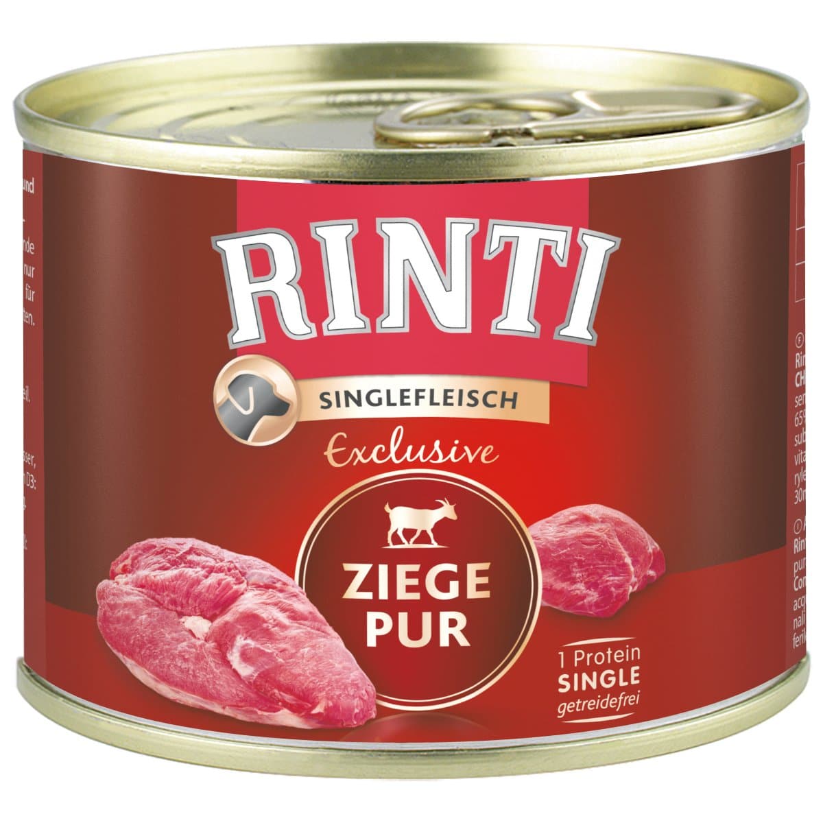 Rinti Singlefleisch Exclusive Ziege pur 24x185g