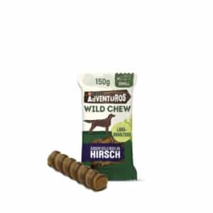 AdVENTuROS Wild Chew Hirsch für kleine Hunde 3x150g