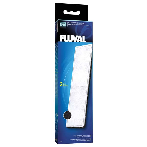 Fluval Poly-Aktivkohle-Filtereinsatz U-Serie U4