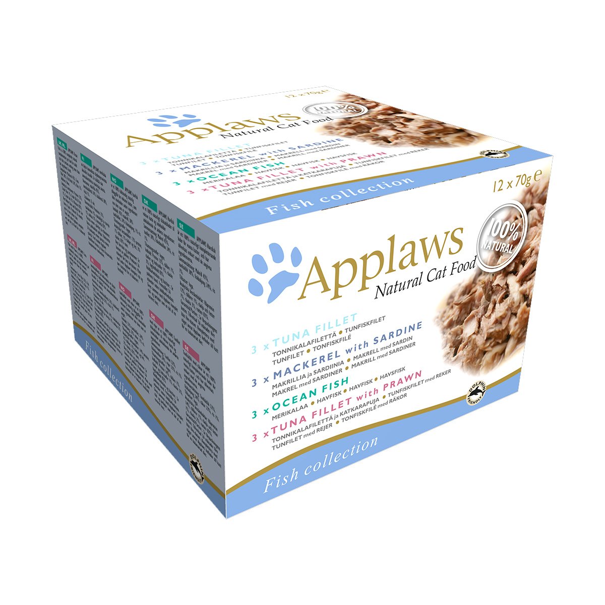 Applaws Cat Fisch Collection 12x70g