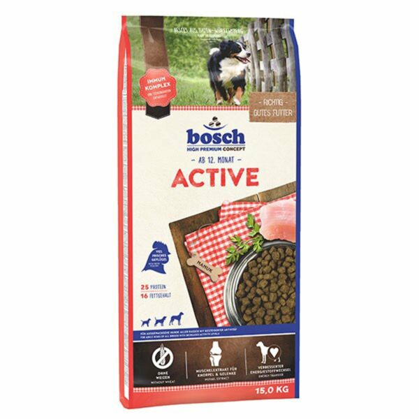 Bosch Hundefutter Active 15kg