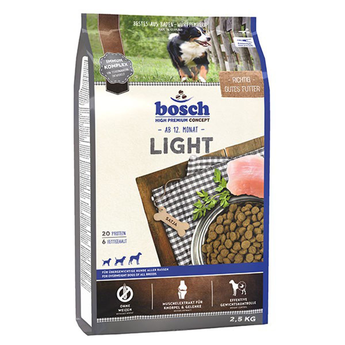 Bosch Hundefutter Light 2