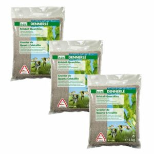 Dennerle Kristall Quarzkies Naturweiß 3x10kg SPARANGEBOT