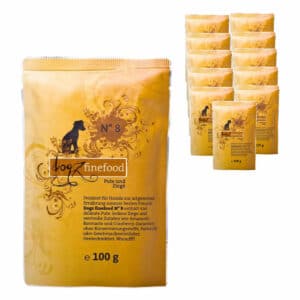 dogz finefood No. 8 Pute & Ziege 12x100g