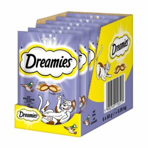 Dreamies Katzensnack mit Ente 6x60g