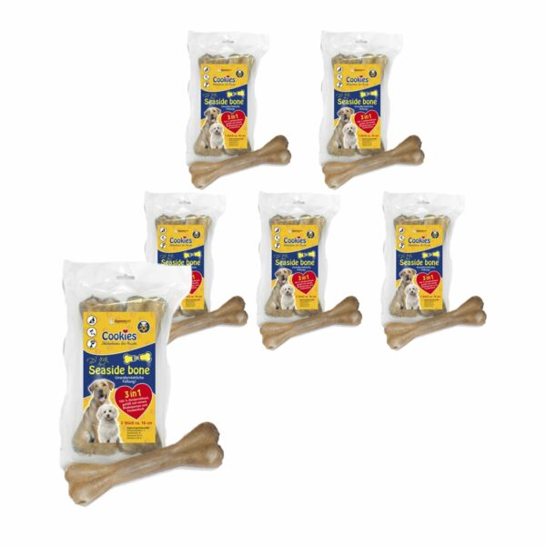 Hansepet Hundesnack Cookies Kauknochen "Seaside bone" 12St.