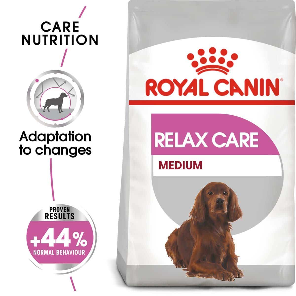 ROYAL CANIN RELAX CARE MEDIUM Trockenfutter für mittelgroße Hunde in unruhigem Umfeld 2x10kg