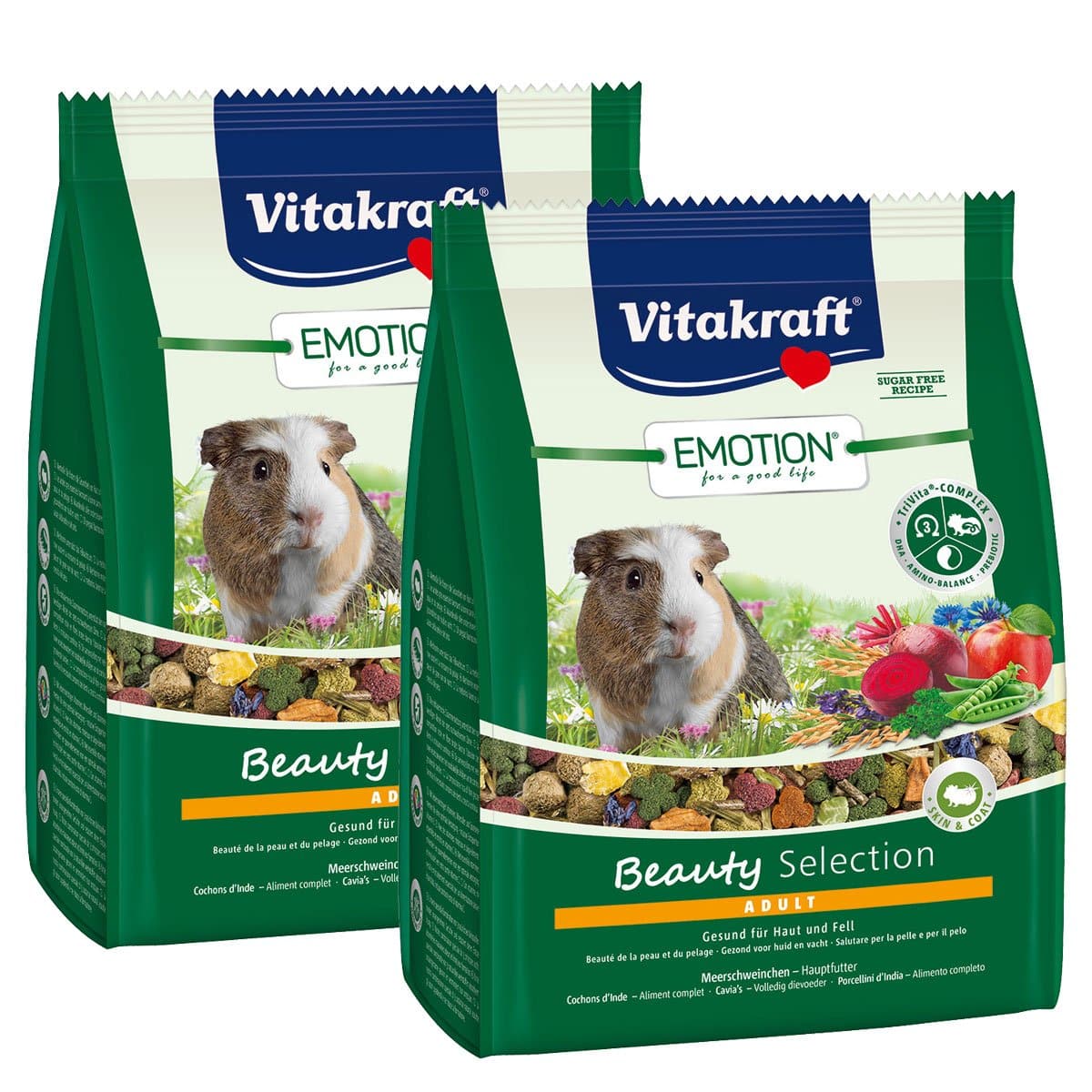 Vitakraft Emotion Beauty Selection Adult Meerschweinchen 2x1