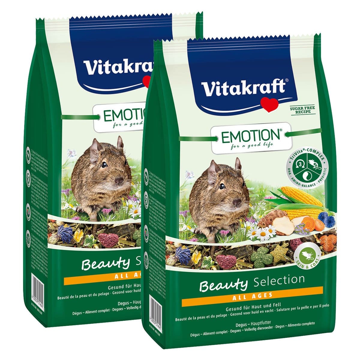 Vitakraft Emotion Beauty Selection Degus 2x600g