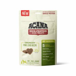 ACANA Dog Crunchy Treats Pork Liver 3x100g