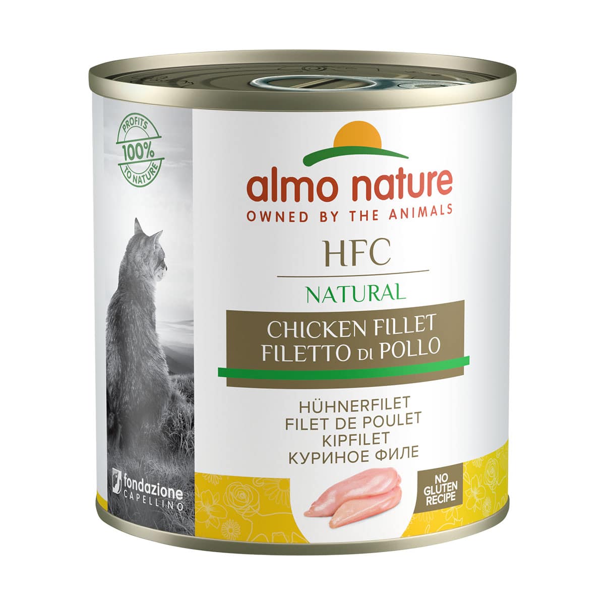 Almo Nature Classic Cat 12x280g Hühnerfilet