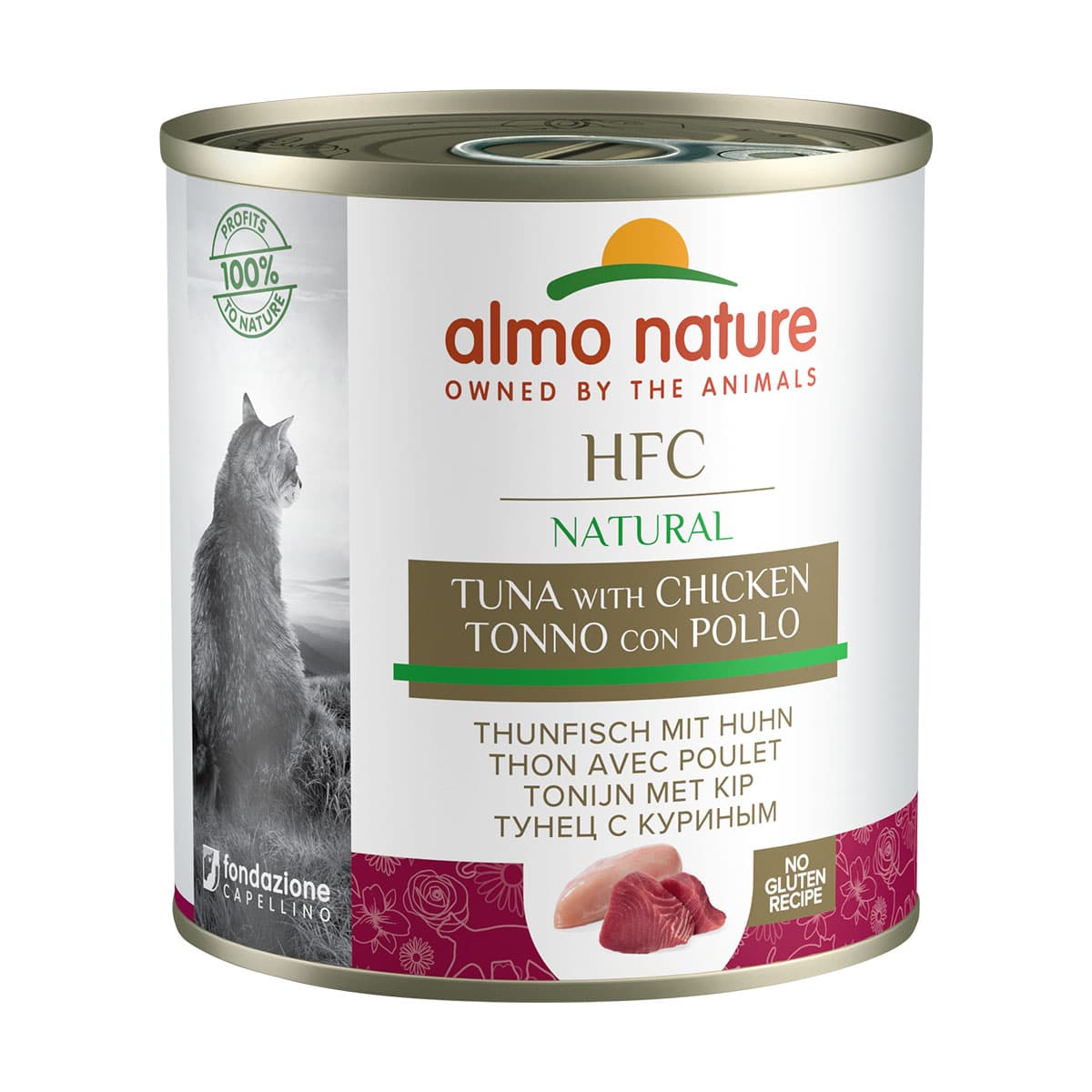 Almo Nature Classic Cat 12x280g Thunfisch & Huhn