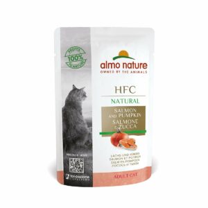 Almo Nature HFC Natural Lachs und Kürbis 24x55g