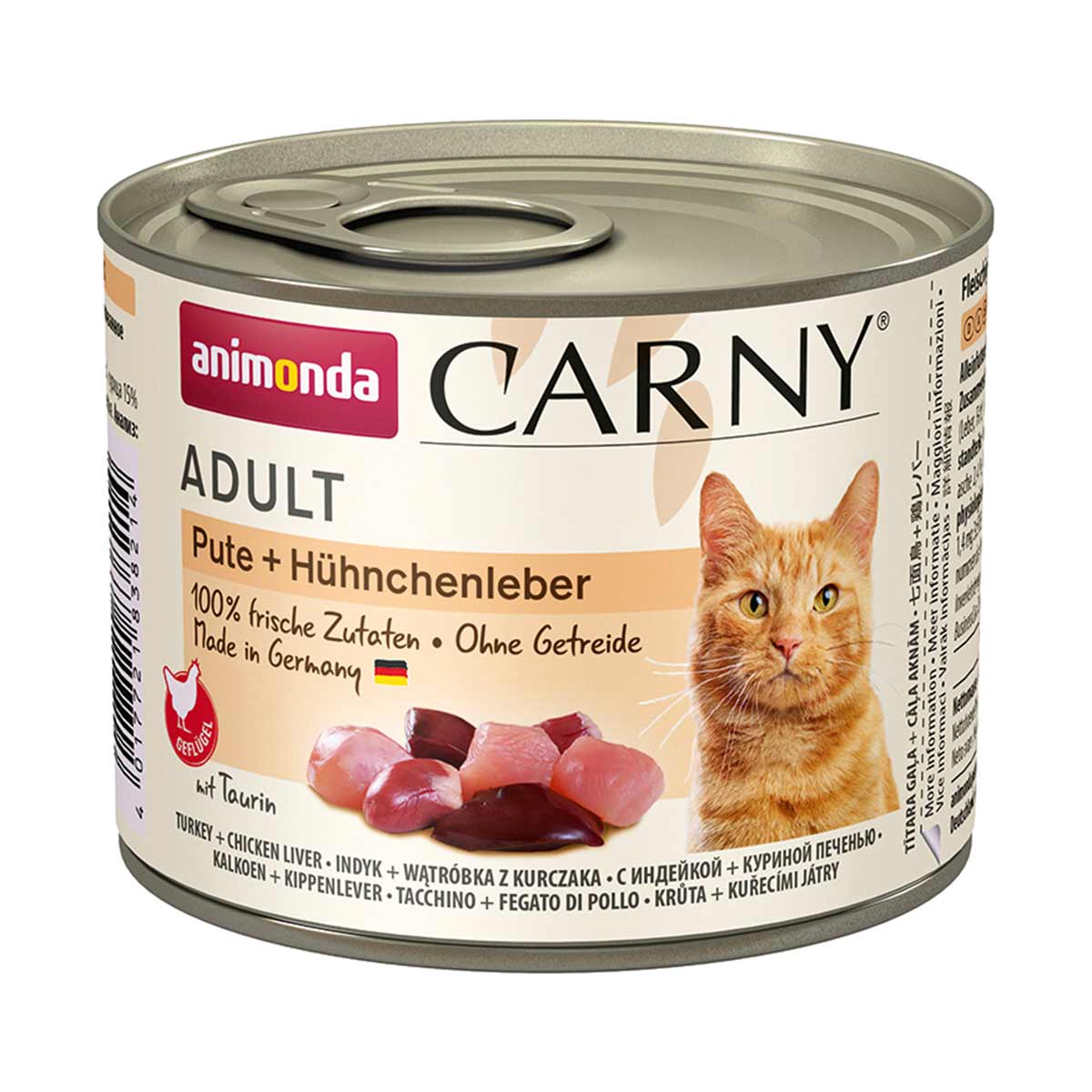 animonda Carny Adult Pute + Hühnchenleber 24x200g