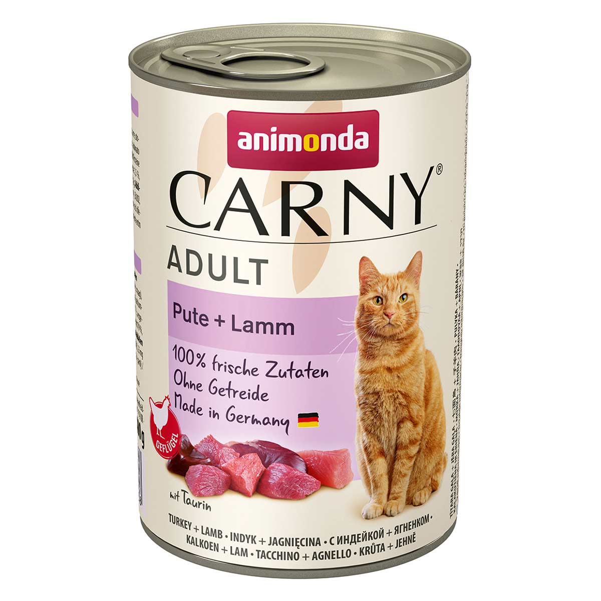 animonda Carny Adult Pute + Lamm 6x400g