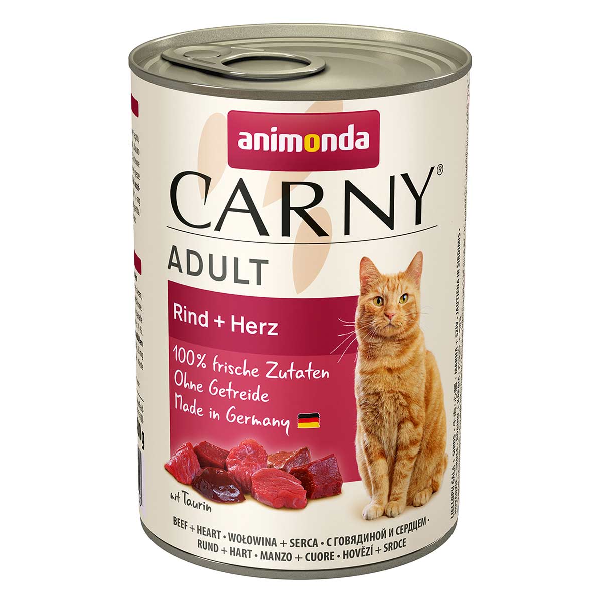 animonda Carny Adult Rind und Herz 24x400g